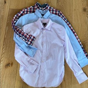 3 pack Crewcuts dress shirts sz 12